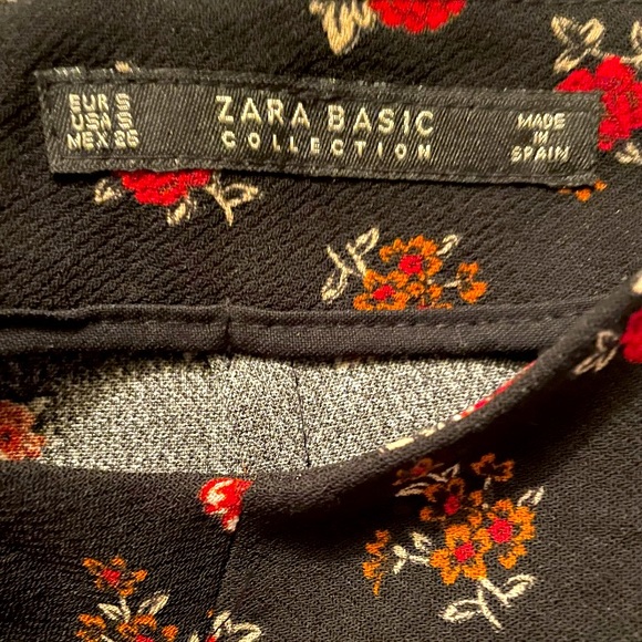 Zara Floral Ladies Skirt Size Small - Picture 3 of 3